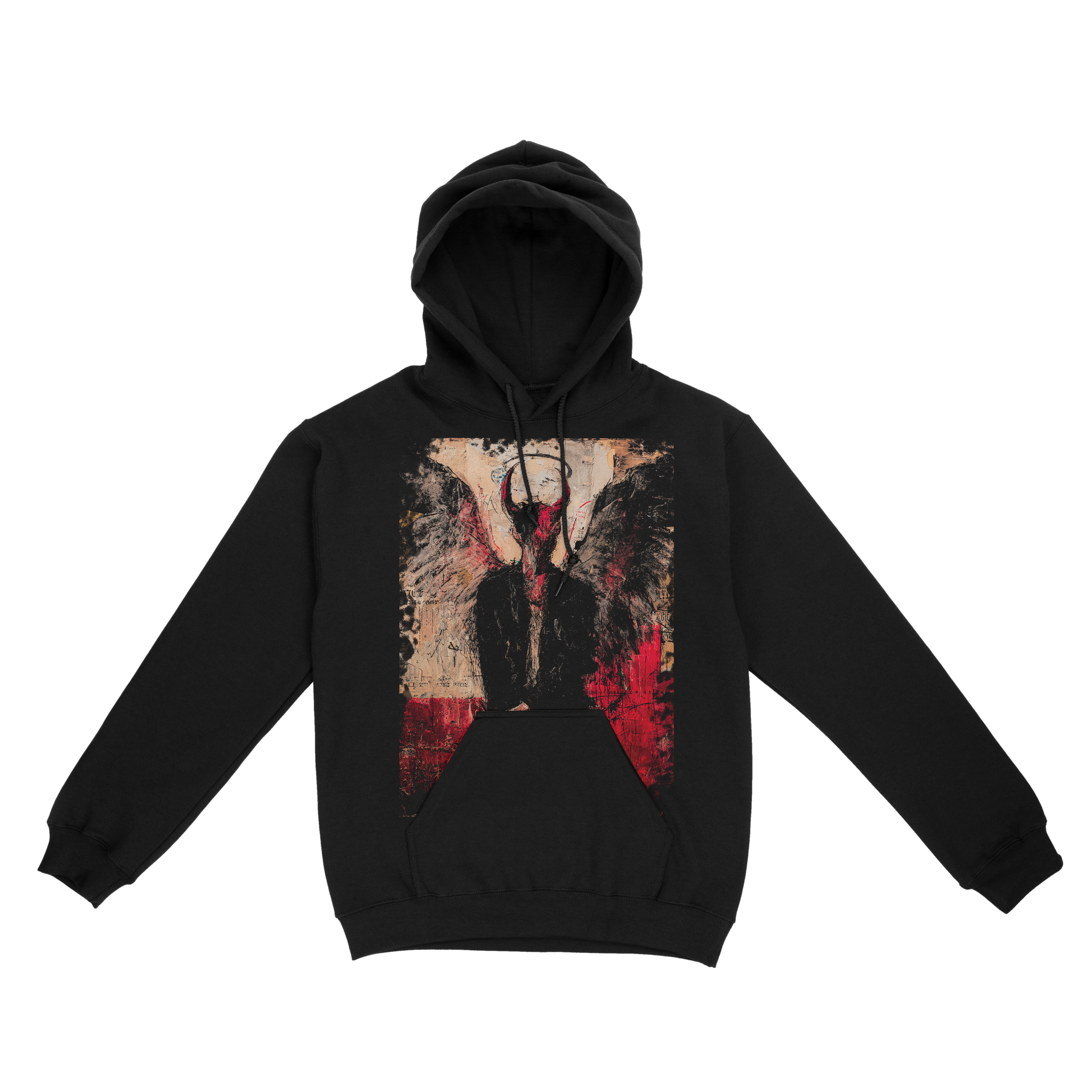 Fallen Hoodie — Black